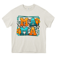 Cream Cat dog mama Mother's Day Heavy Core Tee - LillyAllenDesigns
