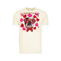 Vintage Arctic Valentine's day  english bulldog Vintage Tee - RanaPortraitStore