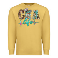 Antique Gold western nurse cna life Premium Sweatshirt - BarkalooDesign