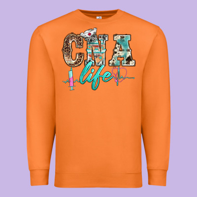 Western Nurse Cna Life Premium Sweatshirt Designed By Barkaloodesign