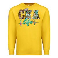 Lemon western nurse cna life Premium Sweatshirt - BarkalooDesign