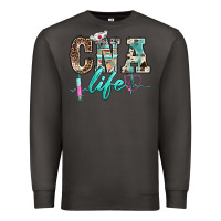Smoke western nurse cna life Premium Sweatshirt - BarkalooDesign