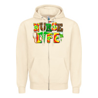 Sandshell juneteenth nurse life Zipper Hoodie - AdoDesignShop