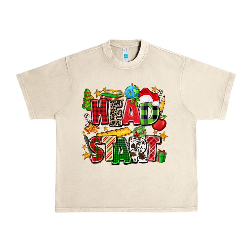 Head Start Christmas Urban Heavy Tee by Zillion Design Studio | Teevron