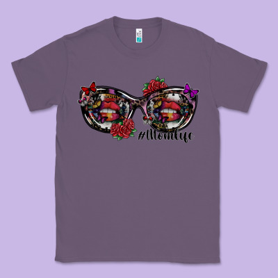 Momlife Classic Tee Designed By Sublimationcraftshop
