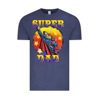 Vintage Denim super dad Vintage Tee - BarkalooDesign