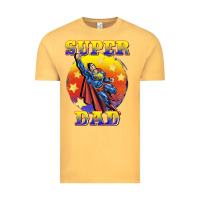Vintage Mustard super dad Vintage Tee - BarkalooDesign