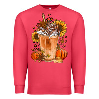 Cardinal pumpkin spice ice latte Premium Sweatshirt - Jasminsmagicworld