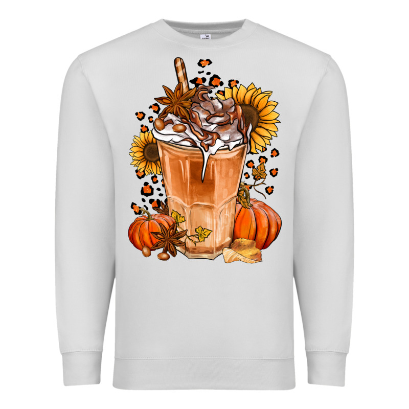 Pumpkin Spice Ice Latte Premium Sweatshirt by Jasminsmagicworld | Teevron