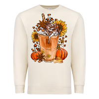 Sandshell pumpkin spice ice latte Premium Sweatshirt - Jasminsmagicworld