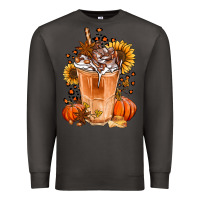 Smoke pumpkin spice ice latte Premium Sweatshirt - Jasminsmagicworld