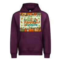 Mauve Wine hello pumpkin season tumbler Urban Hoodie - BundleAndBundleShop