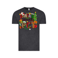 Vintage Black santa's favorite pct Vintage Tee - Zillion Design Studio