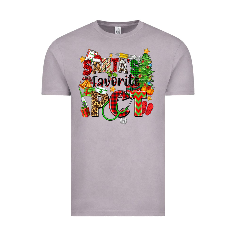 Santa's Favorite Pct Vintage Tee by Zillion Design Studio | Teevron