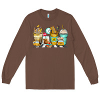 Chestnut school bus coffee cups Long Sleeve Tee - Zillion Design Studio