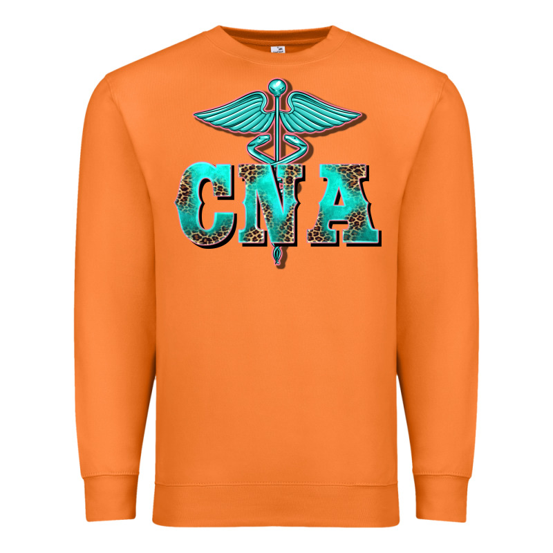 Western Nurse Certified Nurse Assistant Medilcal Symbol Premium Sweatshirt by BarkalooDesign | Teevron