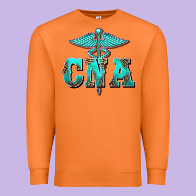 Western Nurse Certified Nurse Assistant Medilcal Symbol Premium Sweatshirt Designed By Barkaloodesign