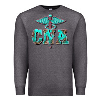 Charcoal Heather western nurse certified nurse assistant medilcal symbol Premium Sweatshirt - BarkalooDesign