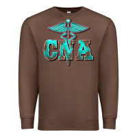 Chestnut western nurse certified nurse assistant medilcal symbol Premium Sweatshirt - BarkalooDesign
