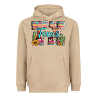 Mushroom texas tx aztec cactus leopard Heavyweight Hoodie - AdoDesignShop
