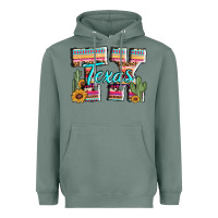 Sage texas tx aztec cactus leopard Heavyweight Hoodie - AdoDesignShop