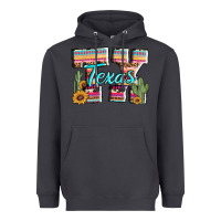 Smoke texas tx aztec cactus leopard Heavyweight Hoodie - AdoDesignShop