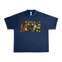 Navy army mom Urban Heavy Tee - texasbilliewilder
