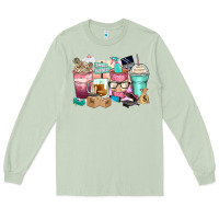 Matcha small business coffee cups Long Sleeve Tee - Zillion Design Studio