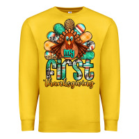 Lemon my first thanksgiving turkey Premium Sweatshirt - Jasminsmagicworld