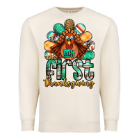 Sandshell my first thanksgiving turkey Premium Sweatshirt - Jasminsmagicworld