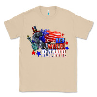 Mushroom Red white rawr 4th of july Classic Tee - CowGirlArtShop