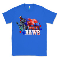 True Royal Red white rawr 4th of july Classic Tee - CowGirlArtShop