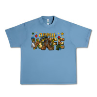Pebble Blue army wife western Urban Heavy Tee - texasbilliewilder