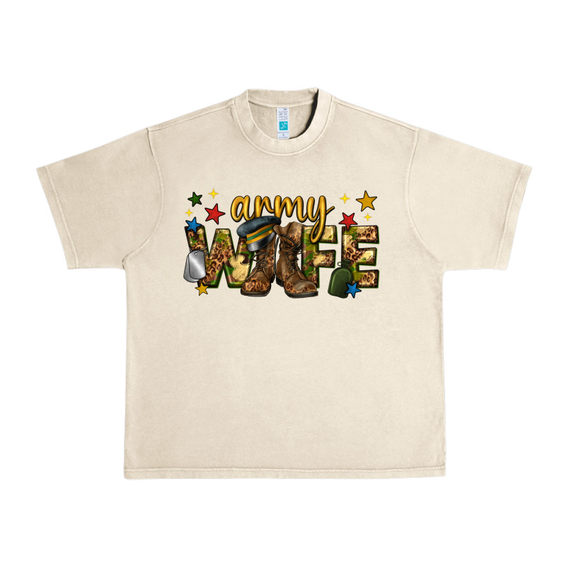 Army Wife Western Urban Heavy Tee by texasbilliewilder | Teevron