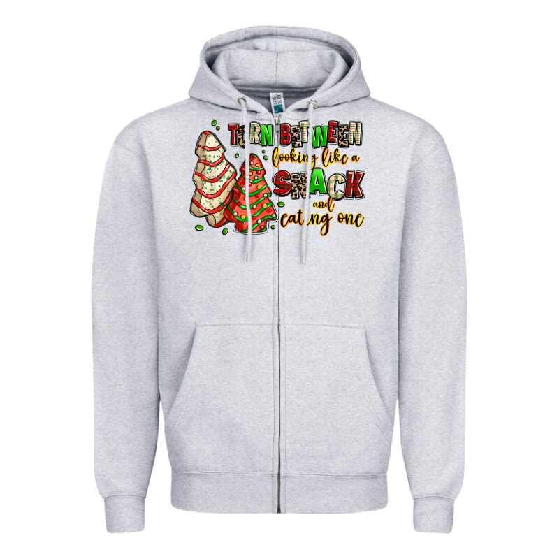Torn Between Looking Like A Snack And Eating One Zipper Hoodie by AdoDesignShop | Teevron