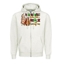 Oatmeal Heather torn between looking like a snack and eating one Zipper Hoodie - AdoDesignShop