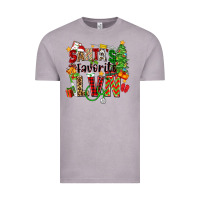 Vintage Zinc santa's favorite lvn Vintage Tee - Zillion Design Studio