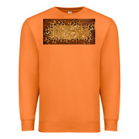 Carrot wooden leopard glitter  license plate template Premium Sweatshirt - BarkalooDesign