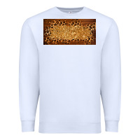 White wooden leopard glitter  license plate template Premium Sweatshirt - BarkalooDesign