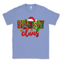 Colony Blue christmas sassy claus Classic Tee - FaDigitalArtStudio