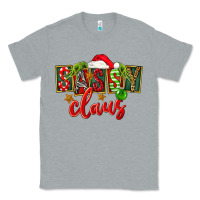 Heather Grey christmas sassy claus Classic Tee - FaDigitalArtStudio