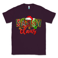 Plum christmas sassy claus Classic Tee - FaDigitalArtStudio