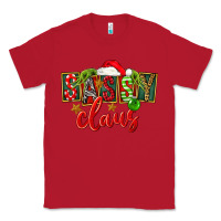 Red christmas sassy claus Classic Tee - FaDigitalArtStudio