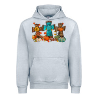 Heather Grey fall tree cross Urban Hoodie - BundleAndBundleShop