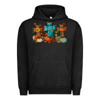 Pigment Black fall tree cross Urban Hoodie - BundleAndBundleShop