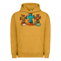 Pigment Peanut Butter fall tree cross Urban Hoodie - BundleAndBundleShop