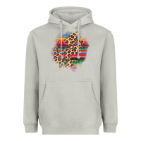 Moon Dust serape leopard patch Heavyweight Hoodie - AdoDesignShop
