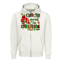 Oatmeal Heather Croc'in around the christmas tree Zipper Hoodie - AdoDesignShop