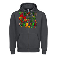 Smoke Croc'in around the christmas tree Zipper Hoodie - AdoDesignShop