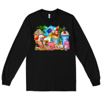 Black travel coffee cups Long Sleeve Tee - Zillion Design Studio